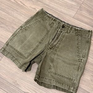 Men's Olive Green Alex Mill Shorts